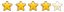 four star rating