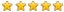 five star rating